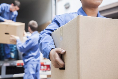 Man and van service loading furniture in Teddington