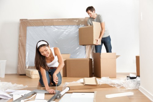 Office removals team planning a commercial relocation in Teddington