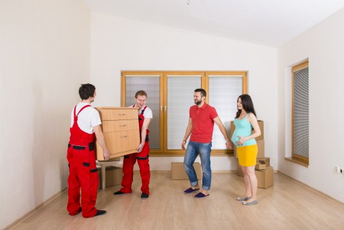 Residential packing service in Teddington preparing household belongings