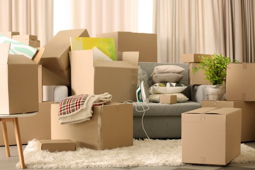 Planning and packing supplies for house removals in Teddington