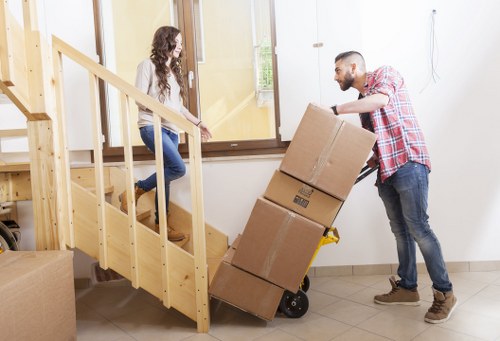 Safe furniture storage facility with clean and dry units in Teddington