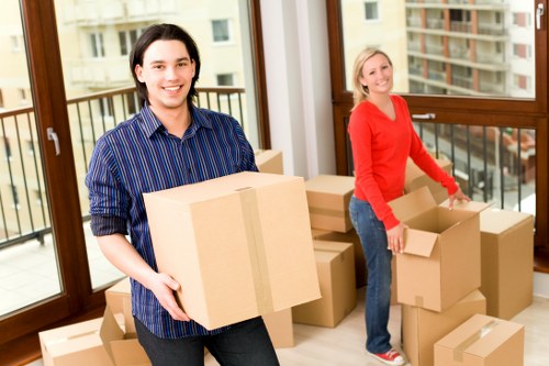 Charity donation items and reusable storage goods